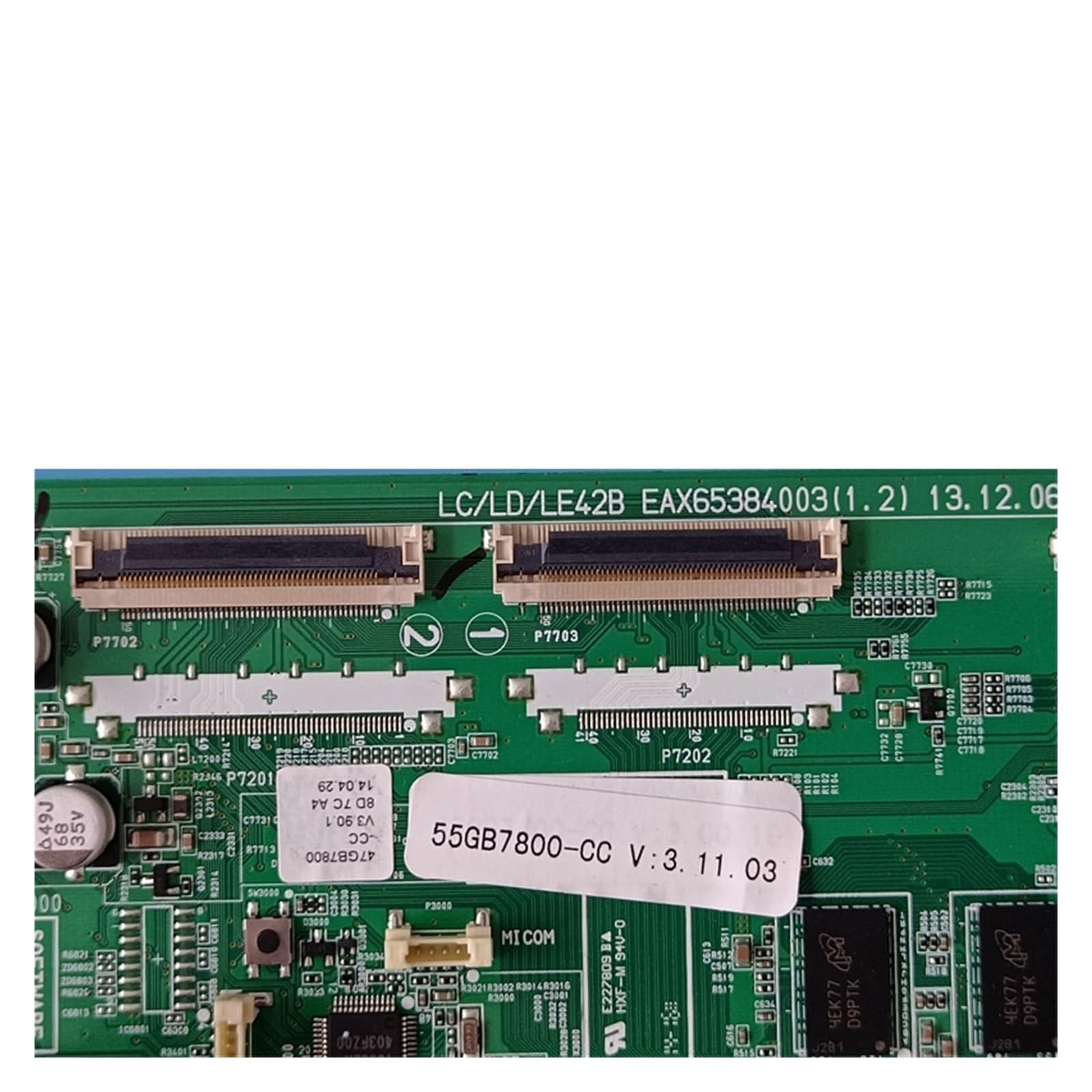 Carte Mère TV LG 42LG70-UA - Réf AGF55791301 (EAX42338403) - Occasion
