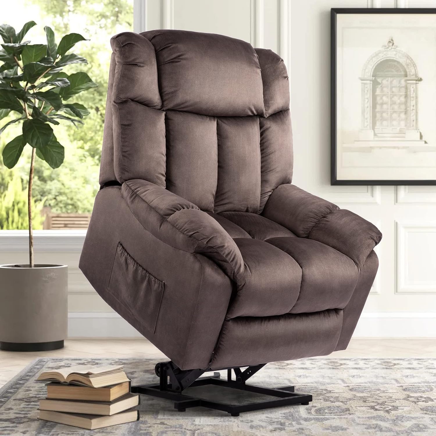 COLAMY Electric Power Lift Chairs for Elderly, Ergonomic