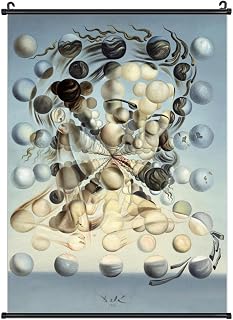 Salvador Dali Famous Painting Galatea of Spheres Poster Scroll Prints Canvas Wall Art Prints Photo Picture Room Decor Paintings 20x28inch(50x70cm)
