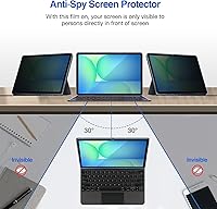 Vista 3 de ProCase Protector de pantalla de privacidad para Galaxy Tab S10 FE 2025/Tab S9 FE 10.9 pulgadas, Tab S9 11 pulgadas 2023/Tab S8 2022/Tab S7 2020
