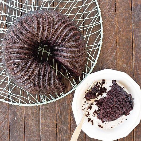 Nordic Ware Bavaria Bundt Pan, 10-Cup, Graphite by Nordic Ware - Image 8