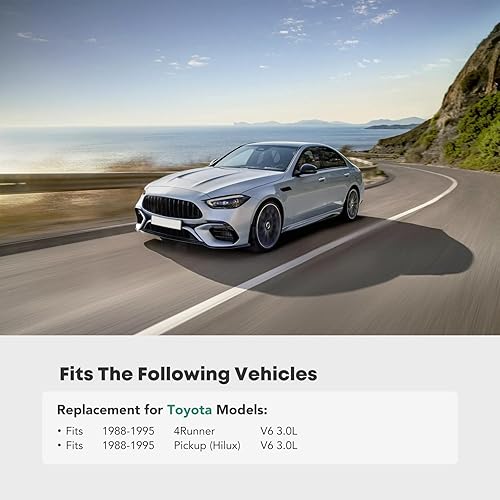 Miniatura 8 de YHTAUTO Bomba de dirección asistida con depósito de repuesto para Toyota 4Runner 1988-1995, Pickup (Hilux) 1988-1995 V6 3.0L 3VZFE, bomba de