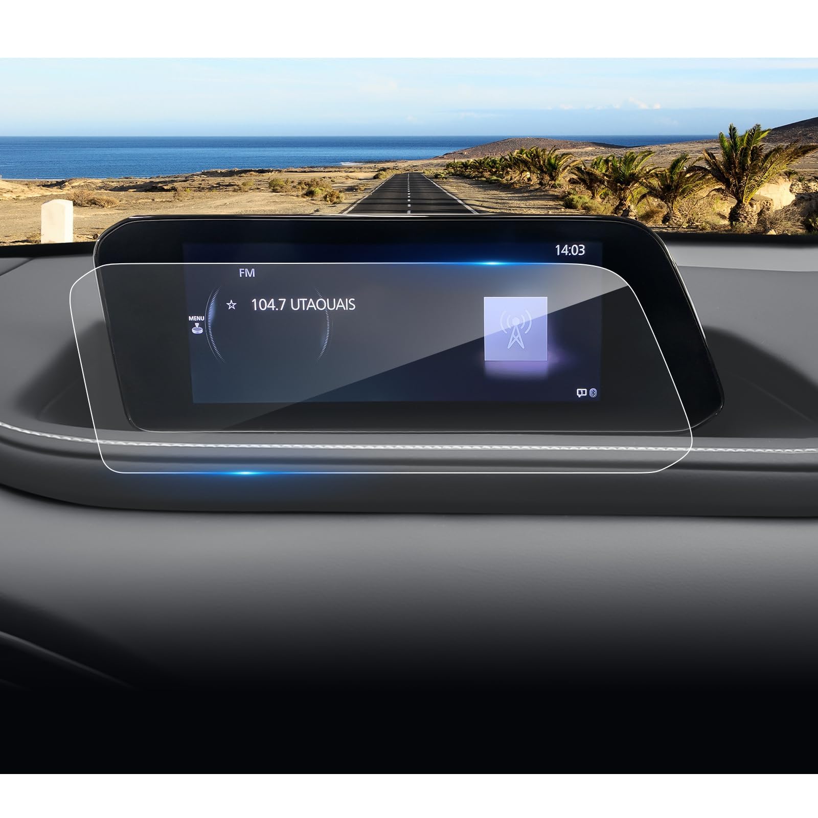 Coleya 2024 2025 CX-30 Screen Protector 8.8In, for Mazda CX-30 (2.5 S/Select Sport/Preferred/Carbon Edition/Premium) 8.8-inch Touch Screen, 9H