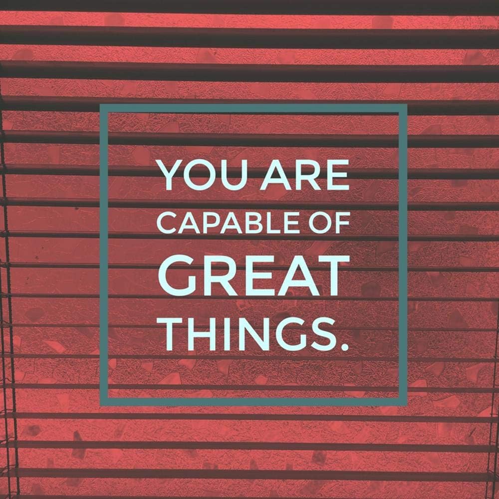 Wallmonkeys Inspirational Motivational Quote You Wall Mural Peel and Stick Vinyl Graphic (36 in H x 36 in W) WM525154