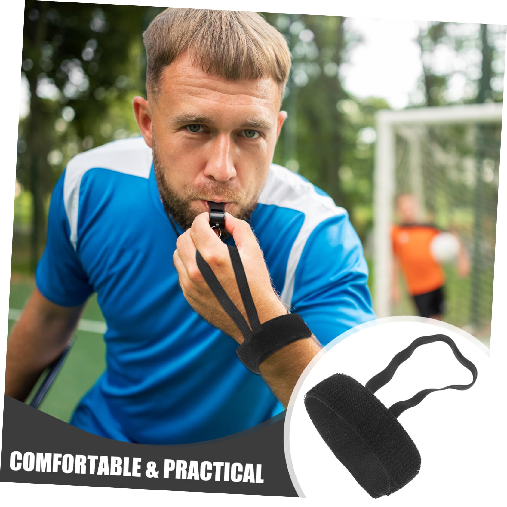 Toddmomy 6Pcs Comfortable Football Referee Gear Wristbands Durable Sports Accessories for Easy Identification During Games for Football Officials Umpires