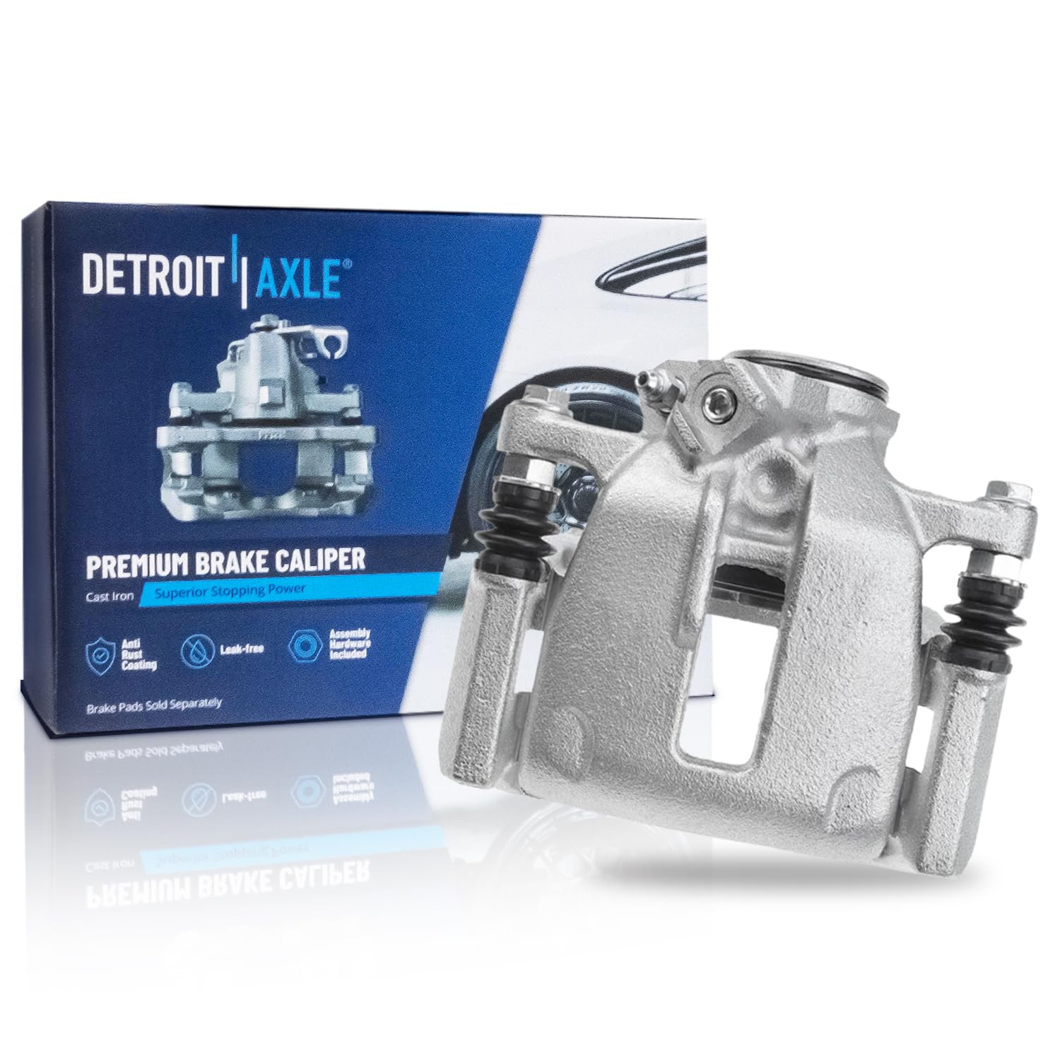 Detroit Axle - Rear Right Brake Caliper for Volkswagen 2009-2011 Passat CC