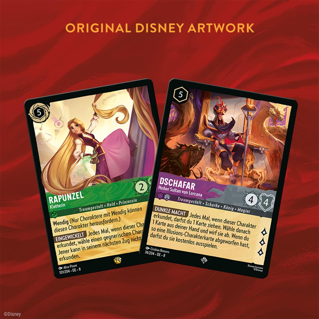 Disney Lorcana Trading Card Game: Domäne von Dschafar - Schatzkiste der Luminari (Deutsch)