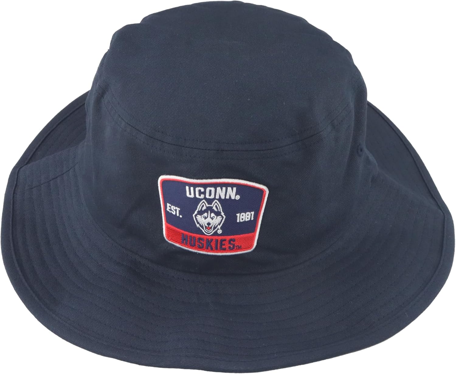 ZHATS NCAA Unisex-Adult NCAA Officially Licensed Bucket Hat Patch Team Color Switchback