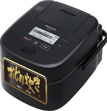 Panasonic SR-VSX181-K Steam & Variable Pressure IH Rice Cooker 10 Go Cook IoT Compatible Black 100V