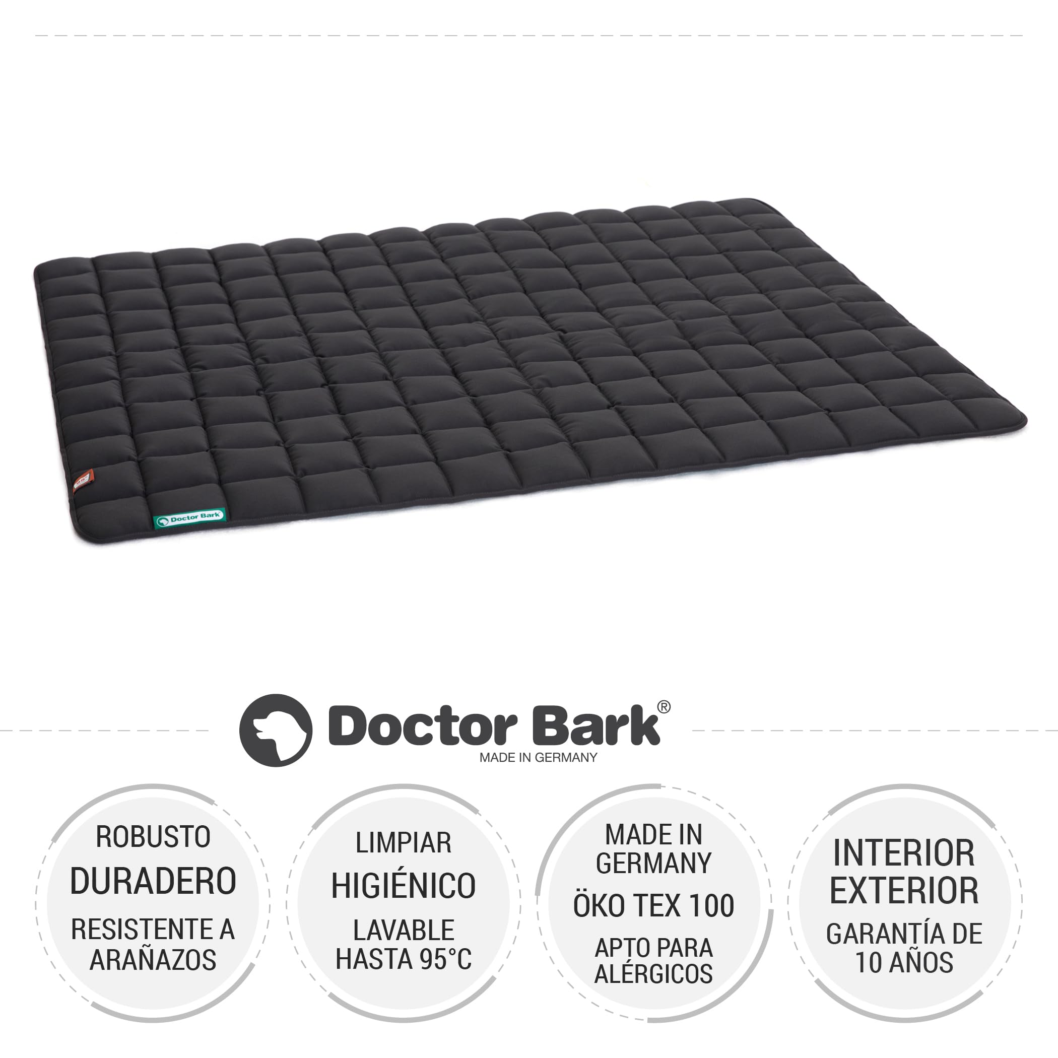 Doctor Bark Manta de Perros, Robusto, Lavable a 95 ° C - Disponible en Diferentes tamaños y Colores