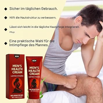 Men's Health Cream - Men's Health Cream for Men Natural Ingredients Quick-Acting