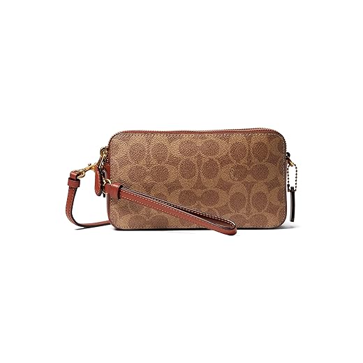Coach Kira Crossbody Tan/Rust One Size