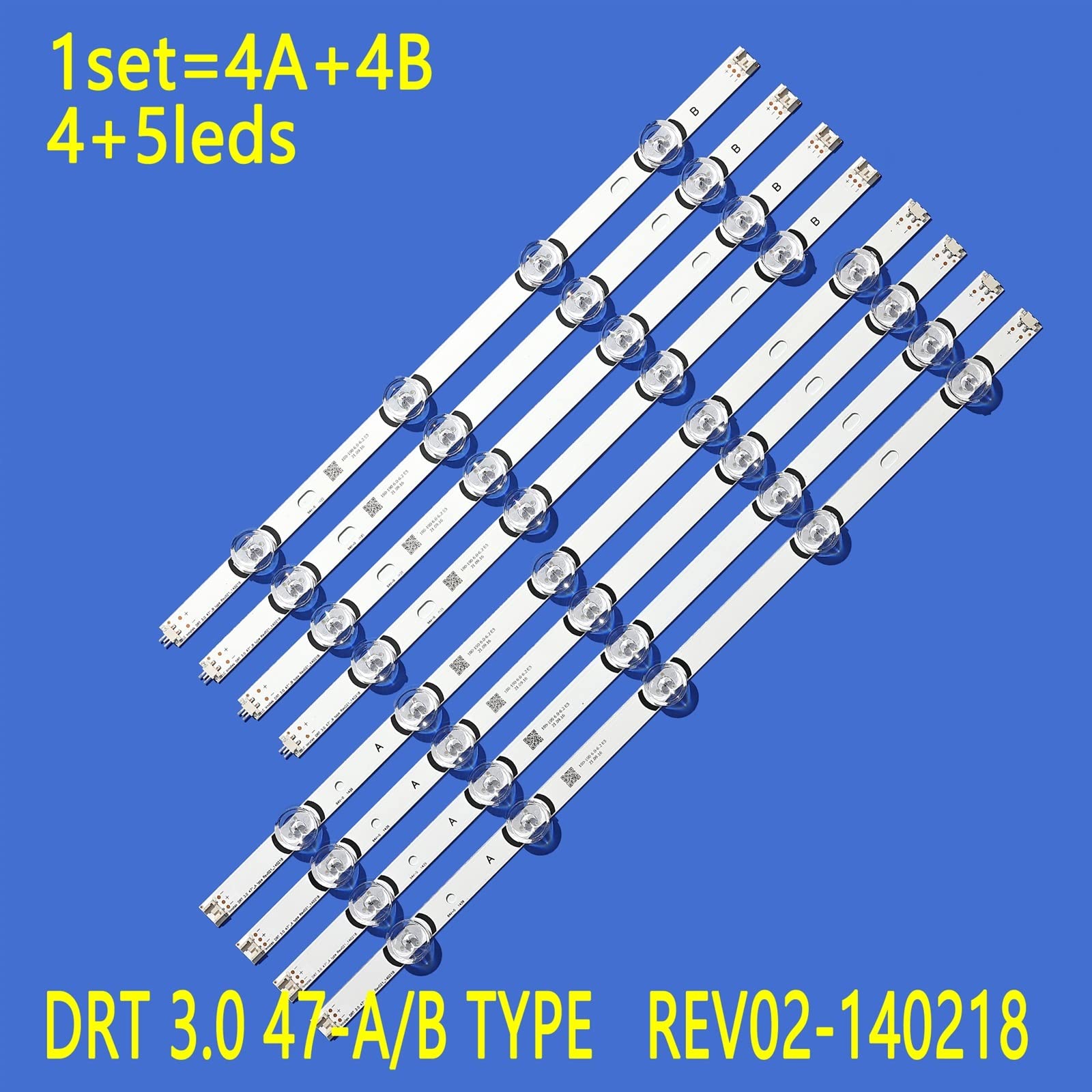 Tira de LED for iluminación Trasera Compatible for LIG 47LB5820 47LB6500 47LB652V 47LB650V LC470DUH 47LB5610 47LB565V 47LB