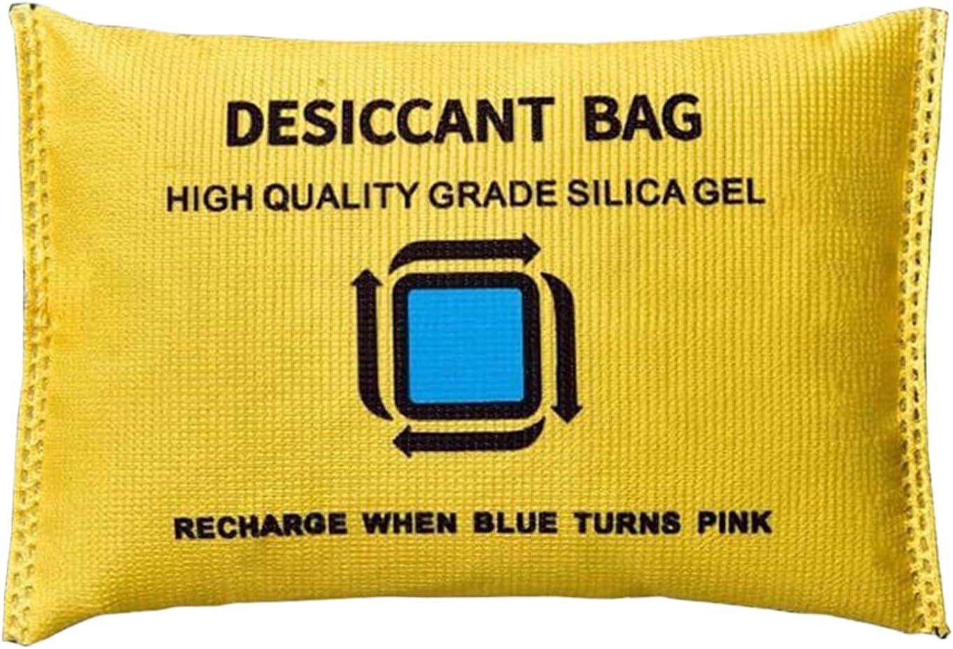 Desiccant Packs - Portable Reusable Dehumidifier, Car Moisture Absorber Accessory, Long-Lasting Drying Agent, Compact Humidity Control for Closet Garage Spaces, 5.5x3.4in
