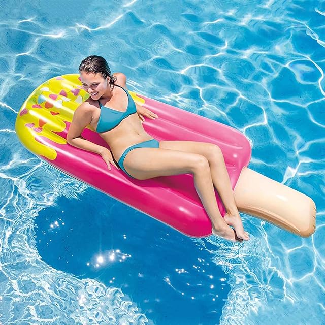 Intex 58766 - Popsicle Mat - Realistic Print, Multicoloured, 183 x 66 cm