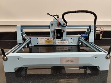L4 Laser Engraver Machine, 3000mW Laser Engraving Cutting Machine with 7000mm/s Fast for 150x200mm Working Area, Portable Laser Marking Machine for Jewelry, Metal, DIY, Class IV