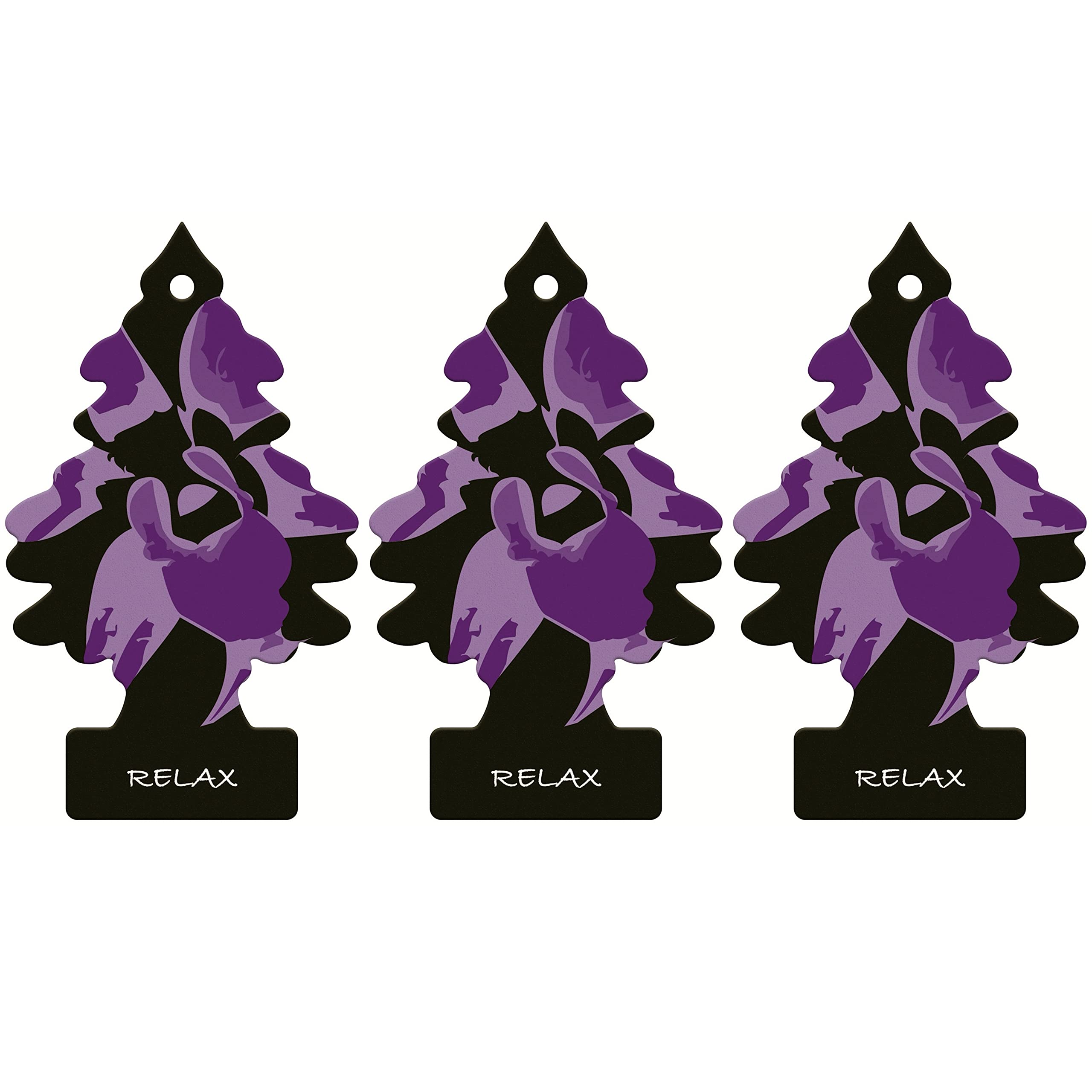 Little Trees Air Freshener Tree LTZ034 Relax Fragrance For Car Home Boat Caravan - Triple Pack
