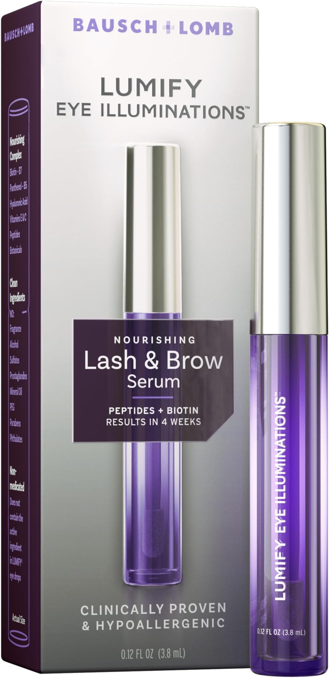 Eye Illuminations™ Nourishing Lash & Brow Serum 0.12 fl oz (3.8 mL)