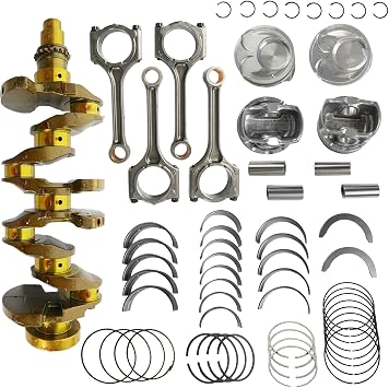 G4NC 2.0 Engine Crankshaft Connecting Rod Piston & Rings Kit Fit For Hyundai Elantra GT Coupe Tucson Kia Soul Forte 2014-2018 2.0L 623V6-2EH00 23510-2E001
