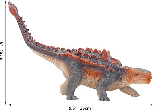 Miniatura 6 de Gemini&Genius Figuras de acción de dinosaurio de Spinosaurus con mandíbula movible para cumpleaños de niños, suministros de fiesta para niños y