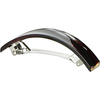 CaravanCanal Tubular Barrette For Thick Hair Tortoise Shell