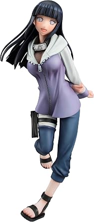 Naruto Shippuden Girls Hinata Hyuga, Approx 7.9 Inches 200 mm, PVC & ABS, Pre Painted And Completed figurine