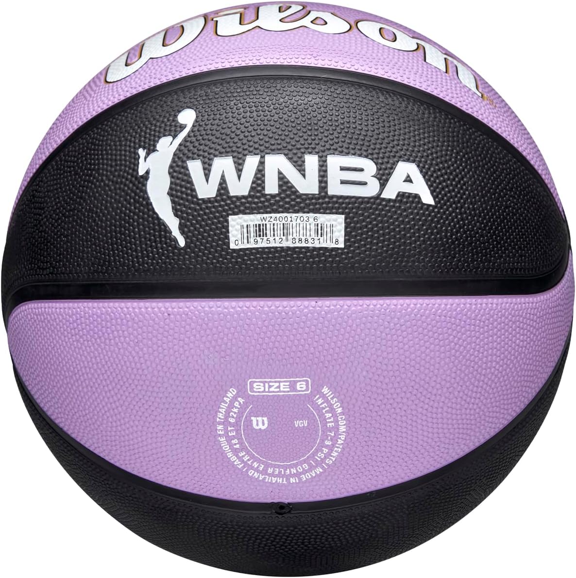 WILSON WNBA Team Tribute Basketballs - Women's Official, Size 6-28.5"