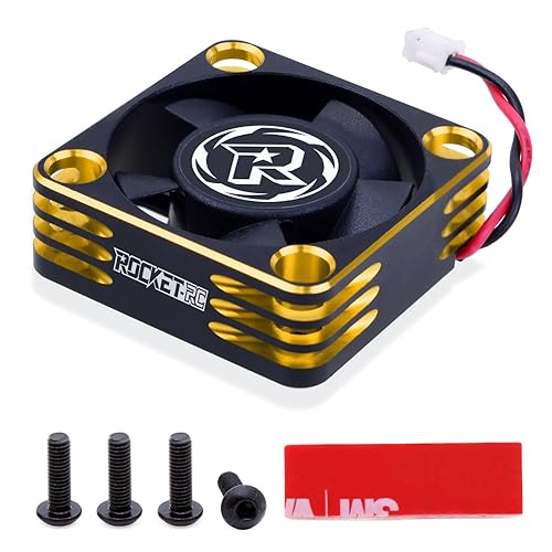 Ventilador de refrigeración con motor Rc de 28000 RPM del motor del disipador de calor supera hobby Turbo ESC A3 ventilador de refrigeración para