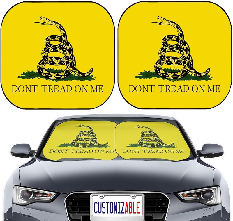 Protetor solar para para-brisa maizi com fechamento hook-and-loop, compatível com carros, SUVs, picapes e vans, 2 unidades