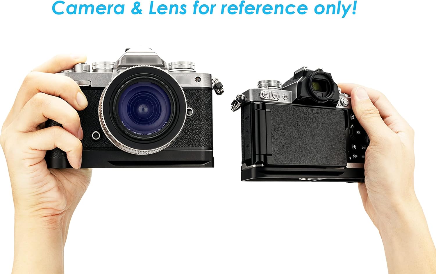 Z Fc Hand Grip, ZFc hand Grip, JJC HG-ZFC Camera Hand Grip, Grip Holder for Z Fc, Made of Premium Aluminium Alloy, Arca Swiss Quick Release, Compatible with Nikon Z fc, replacement of Z fc-GR1 grip