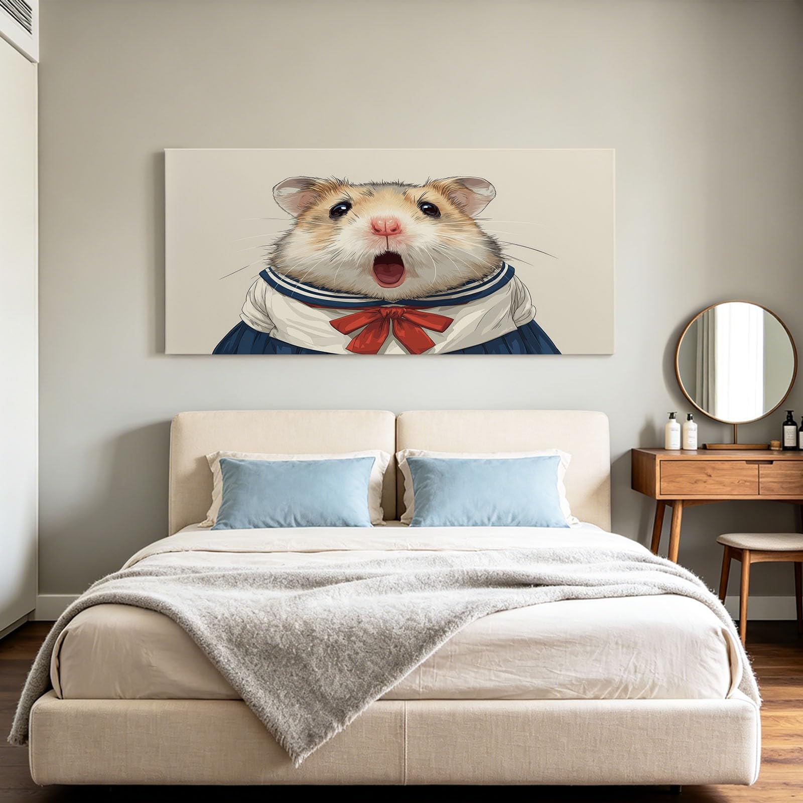 Stampa artistica da parete su tela con cornice in legno per soggiorno, stampe artistiche da parete per camera da letto, ufficio, casa, 120 x 80 cm