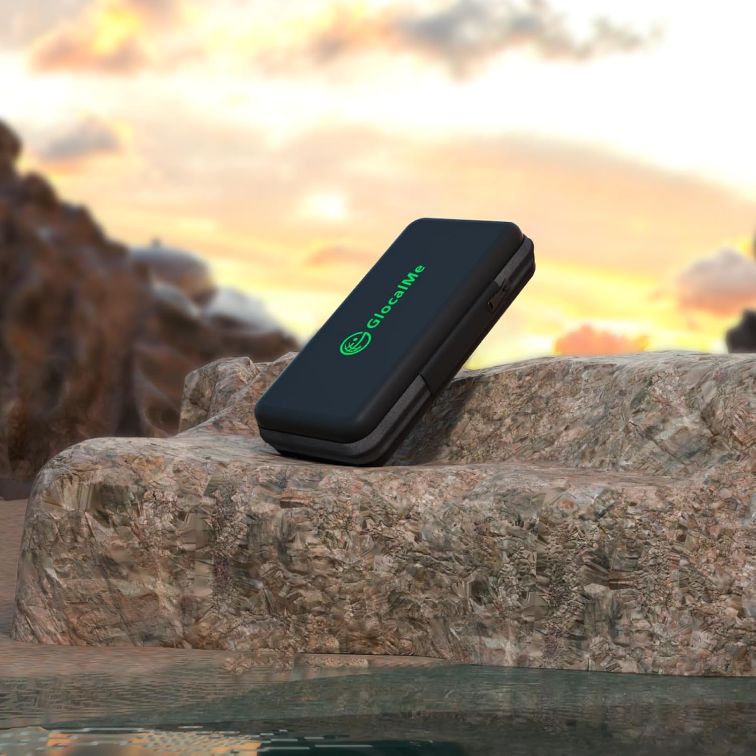 GlocalMe Numen Air 5G Mobile Hotspot with Protective Travel Case