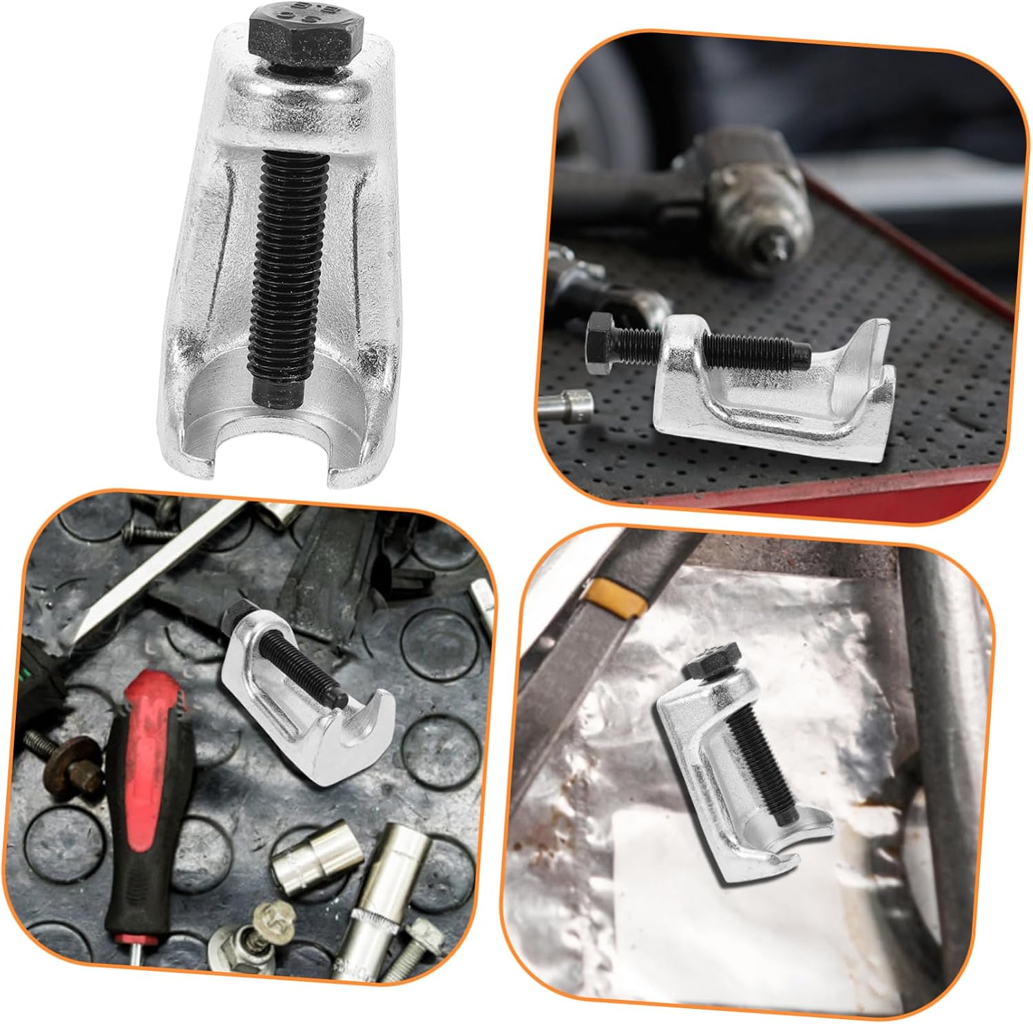 Car Joint Puller Tool Rocker Arm Extractor for Easy Dismantling Heavy Duty Joint Separator Efficient Auto Repair Tool for Various Heights