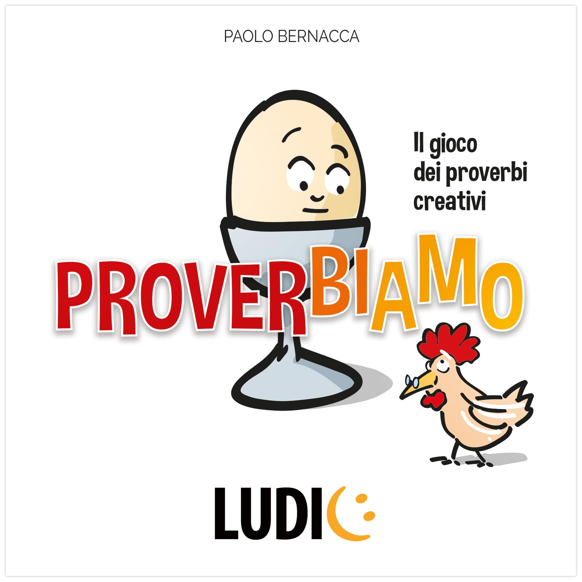 Ludic - Proverbiamo Il Gioco Dei Proverbi… Creativi, Gioco Di Società Per La Famiglia Per 2-6 Giocatori, IT27484