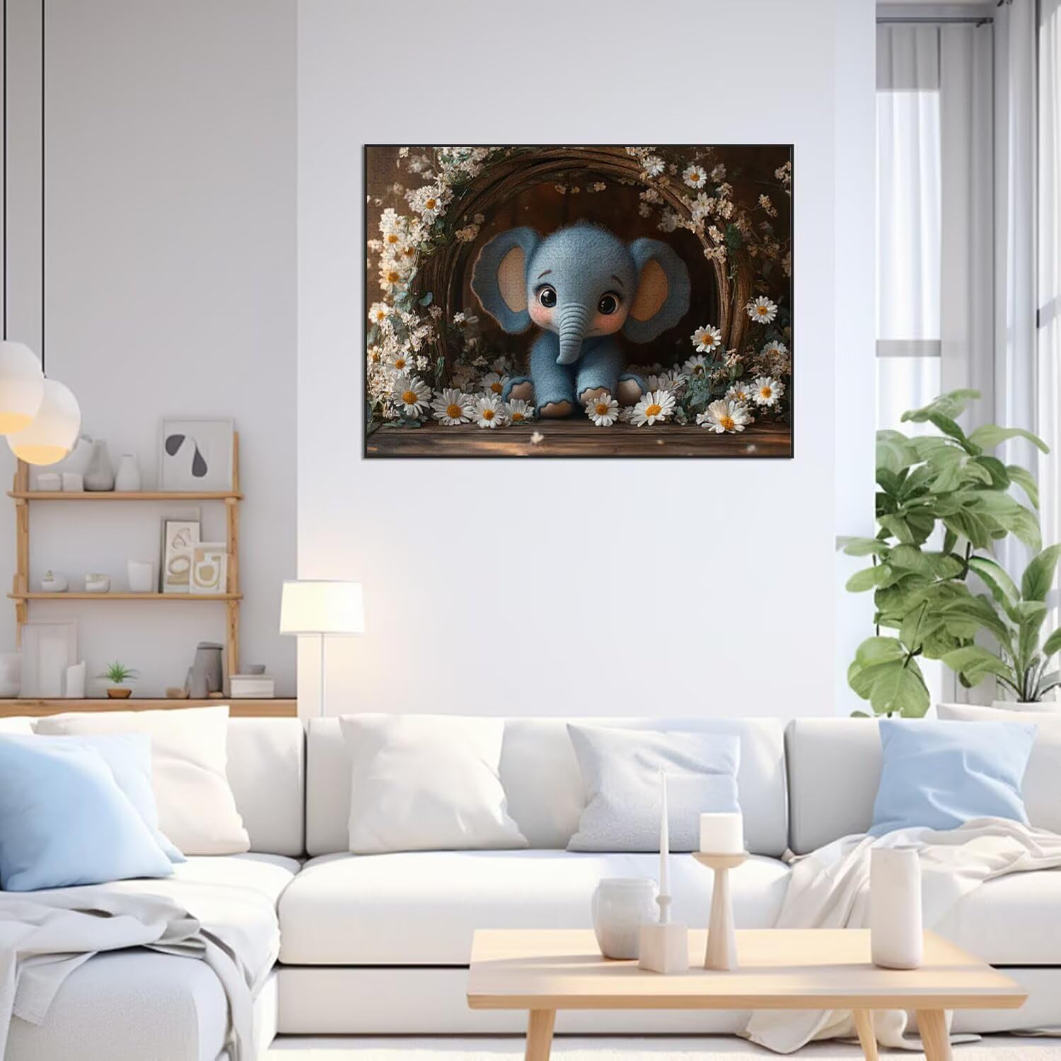 Puzzle 3000 Pezzi Cartoni animati Puzzle Adulti, Gioco Educativo, n-366 | Jigsaw Puzzles Elefanti, Impossibile Difficile Sfida, Classici Gioco Familiare, Giochi Divertenti, Idee Regalo