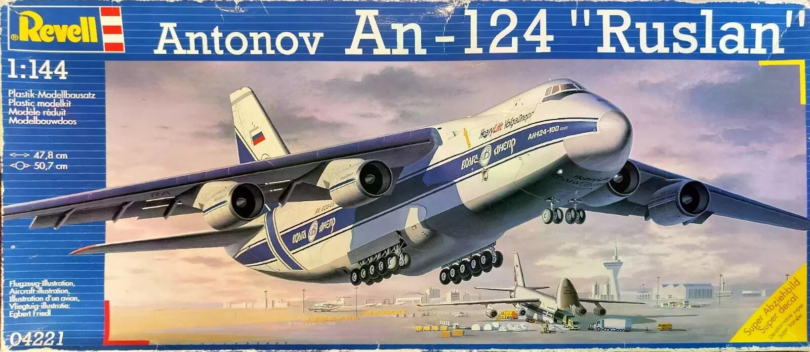 Amazon.co.jp: Revell 1:144 Antonov AN-124 Ruslan Snake