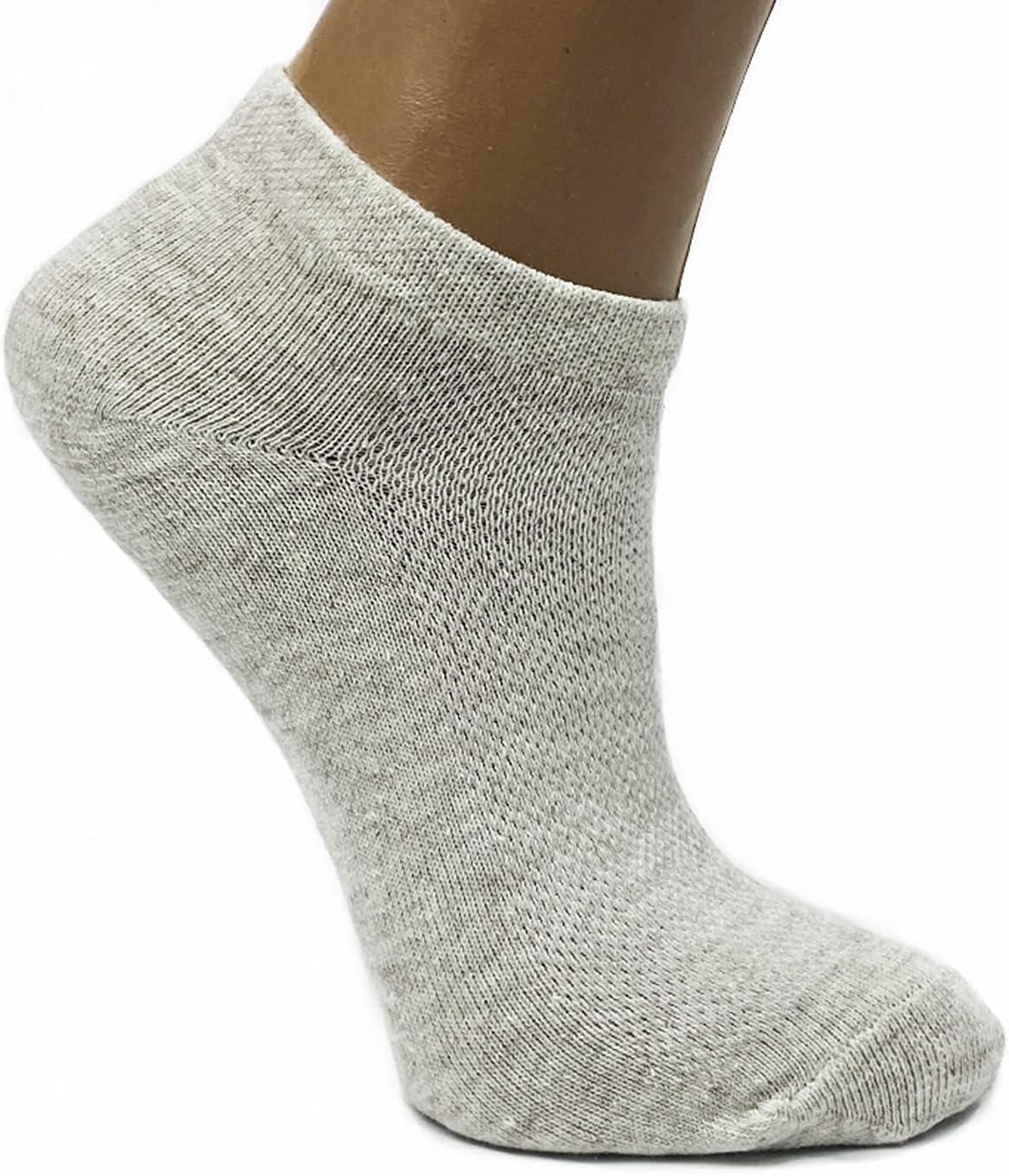 Men's Flax Linen Ankle Socks Quick-Drying Finely Made Mesh-knitted - Image 2