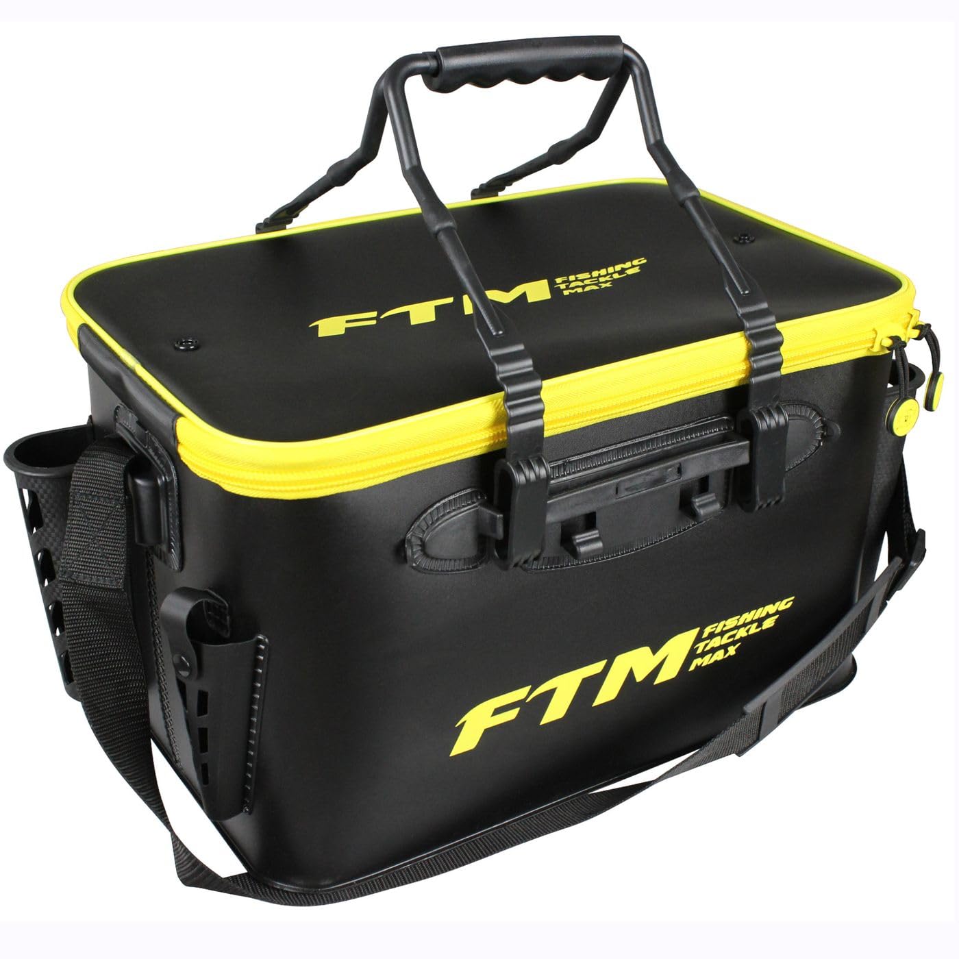 FTM Spoon Tackle Box 40 x 26 x 24, 5cm wasserdichte Transporttasche in Premiumqualität