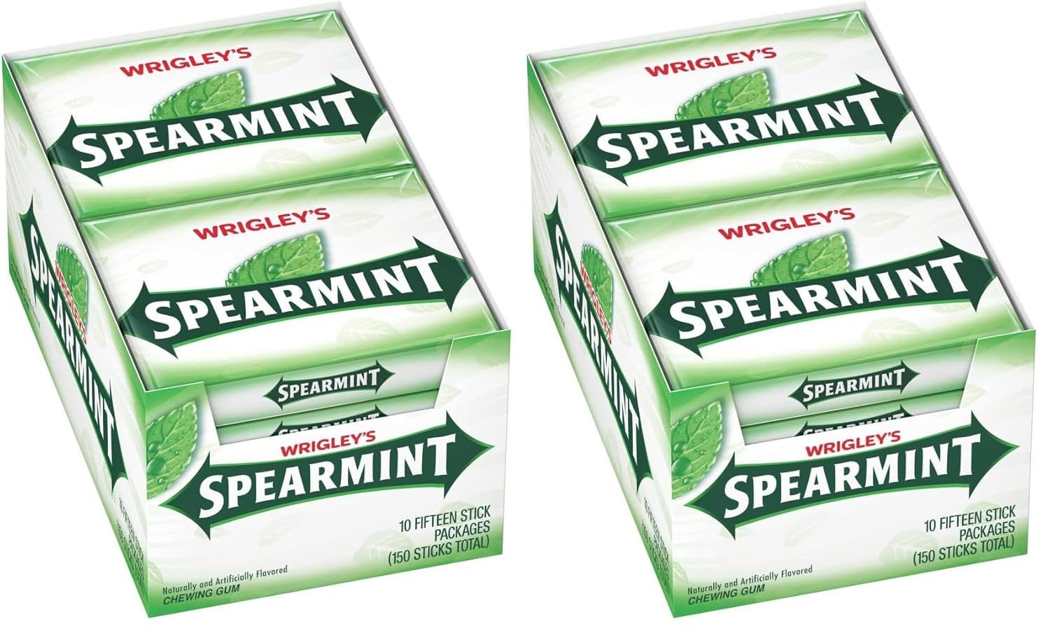 Wrigleys Spearmint, 15-Count,(Pack of 20)