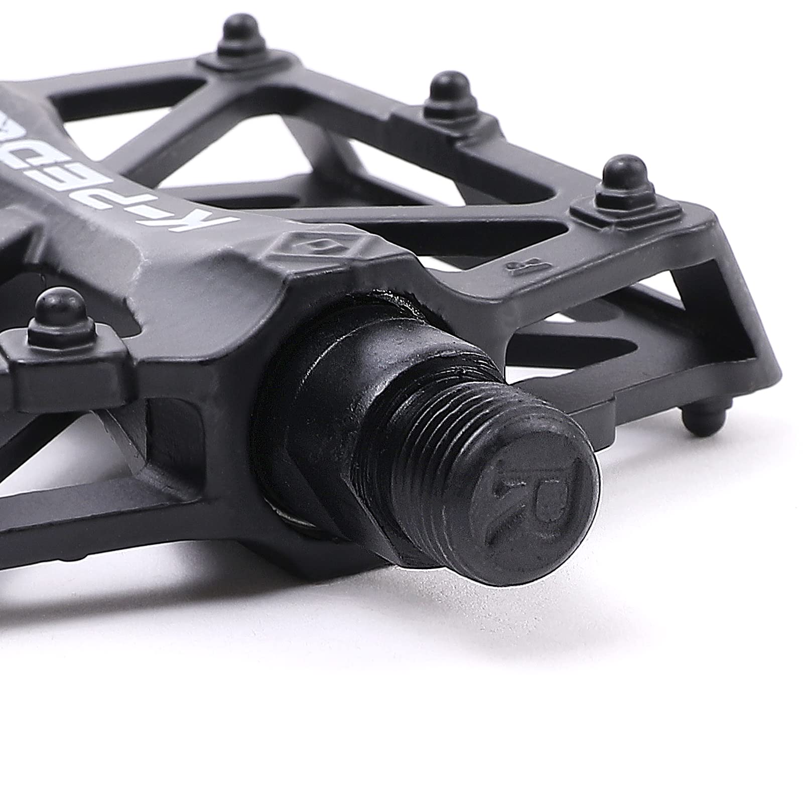 Pairs Universal Bike Bicycle Pedals Set 9/16 Inch Aluminum Alloy Flat  Platform For BMX/MTB