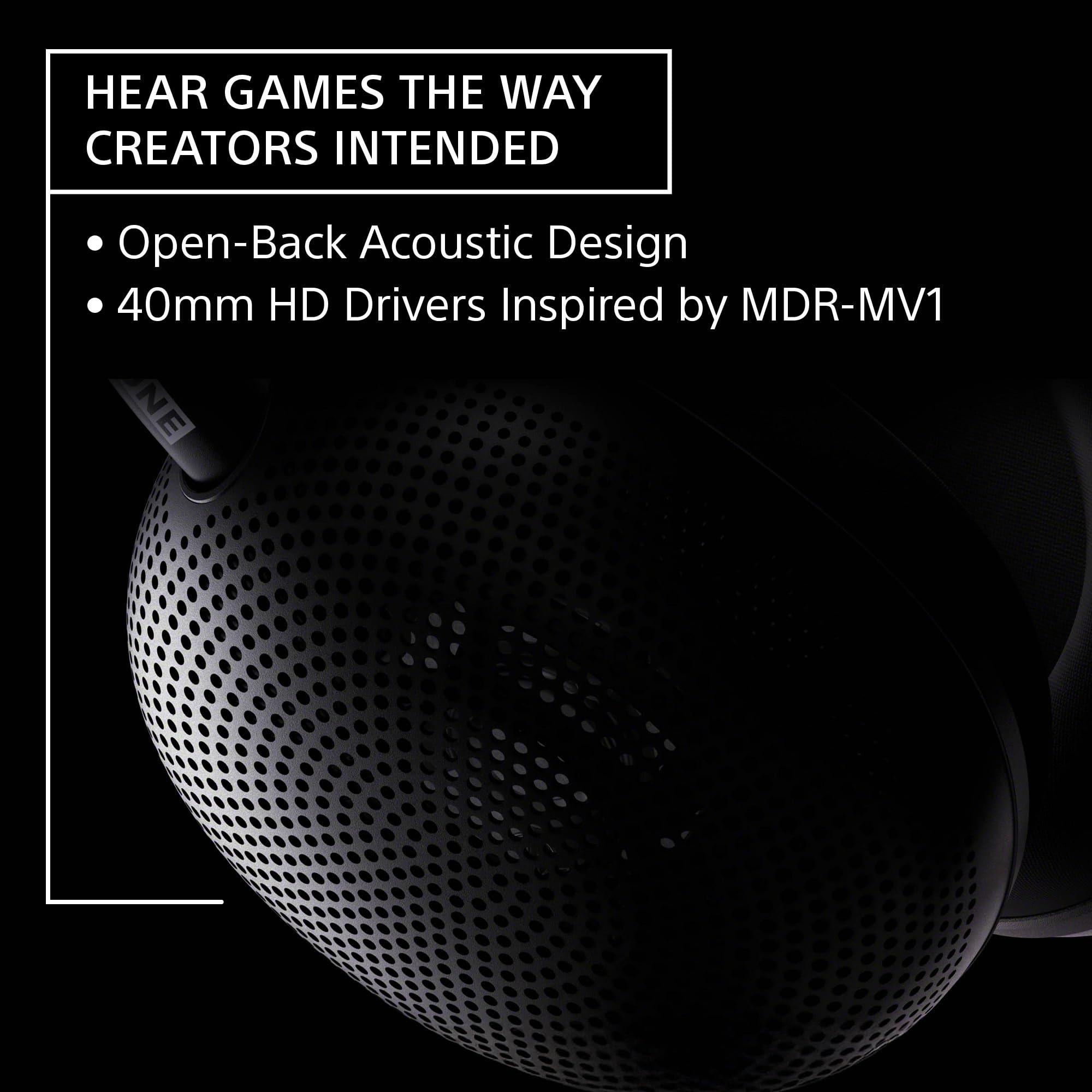 Sony INZONE H6 Air Open-Back Wired Gaming Headset for PC, PS5 & Mobile – Ultra‑Lightweight Over‑Ear Headphones, Detachable High-Fidelity Mic, 360 Spatial Sound, USB‑C Audio Box - 3