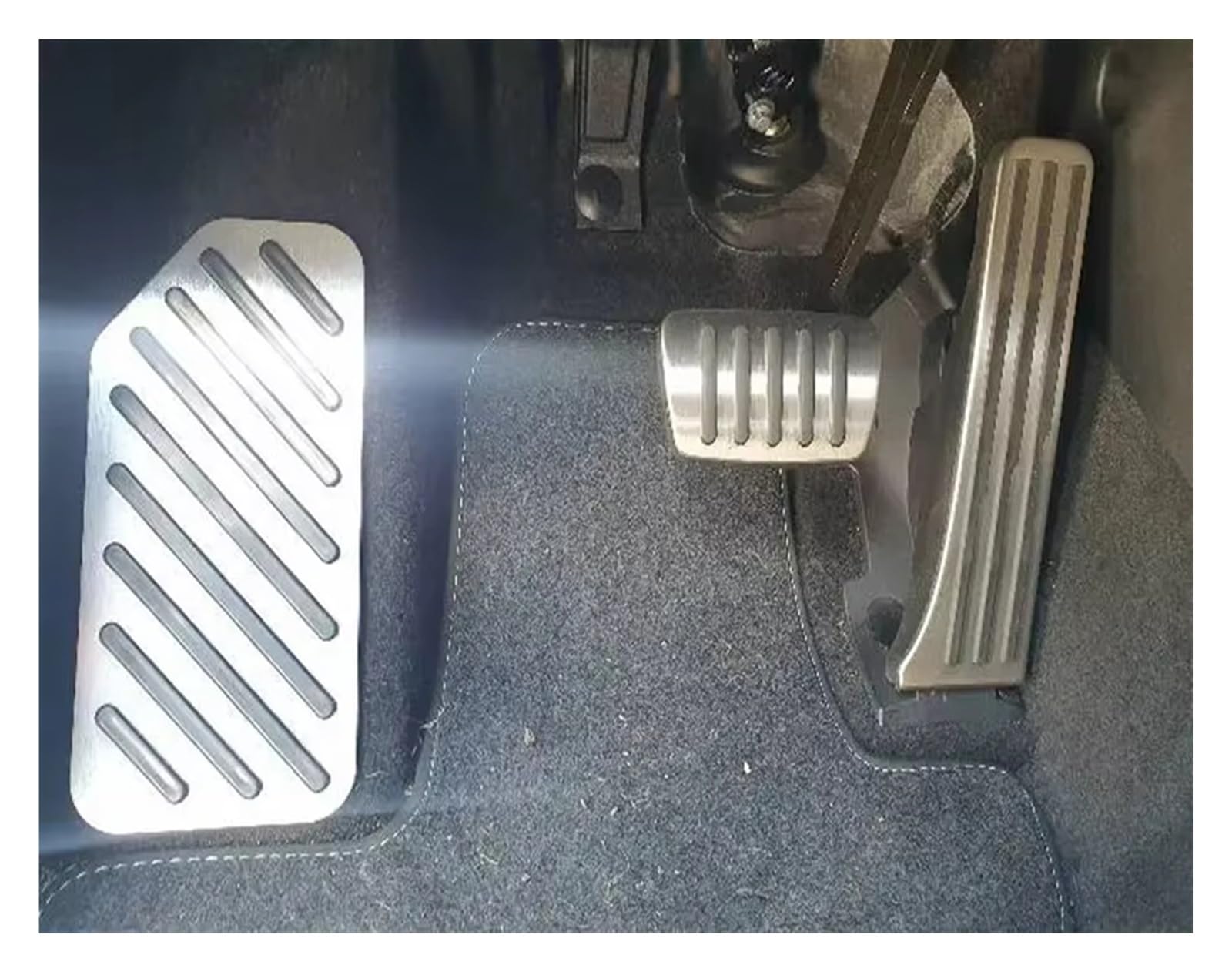 Auto Pedal Für SAIC Für HS Für MGHS Für EHS 2025 Für RX5 Für D5X 2025-2027 Gaspedal Bremspedalabdeckung GAS FUSSSTÜTZE Rutschfestes Aluminium(FOOT GAS BRAKE)