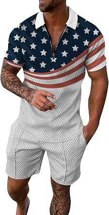 Ensemble de survêtements 2 pièces pour hommes, manches longues, fermeture éclair Ensemble de survêtements 2 pièces pour hommes, manches longues, fermeture éclair