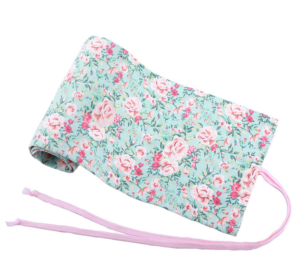 ONEGenug Colorato Sacchetto Della Matita, 48 Fori, Borsa Per Penne Astuccio Roll Up Pencil Pouch Forniture Per Artisti Borsa Per Matite Colorate Per Dipingere Scrivere Disegnare Colorare Diseg
