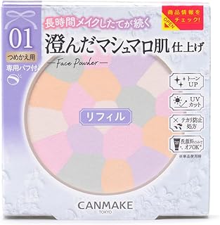 キャンメイク マシュマロフィニッシュパウダー ~Abloom~ リフィル 01 ディアレストブーケ 4.0g フェイスパウダー 詰め替え 透明感