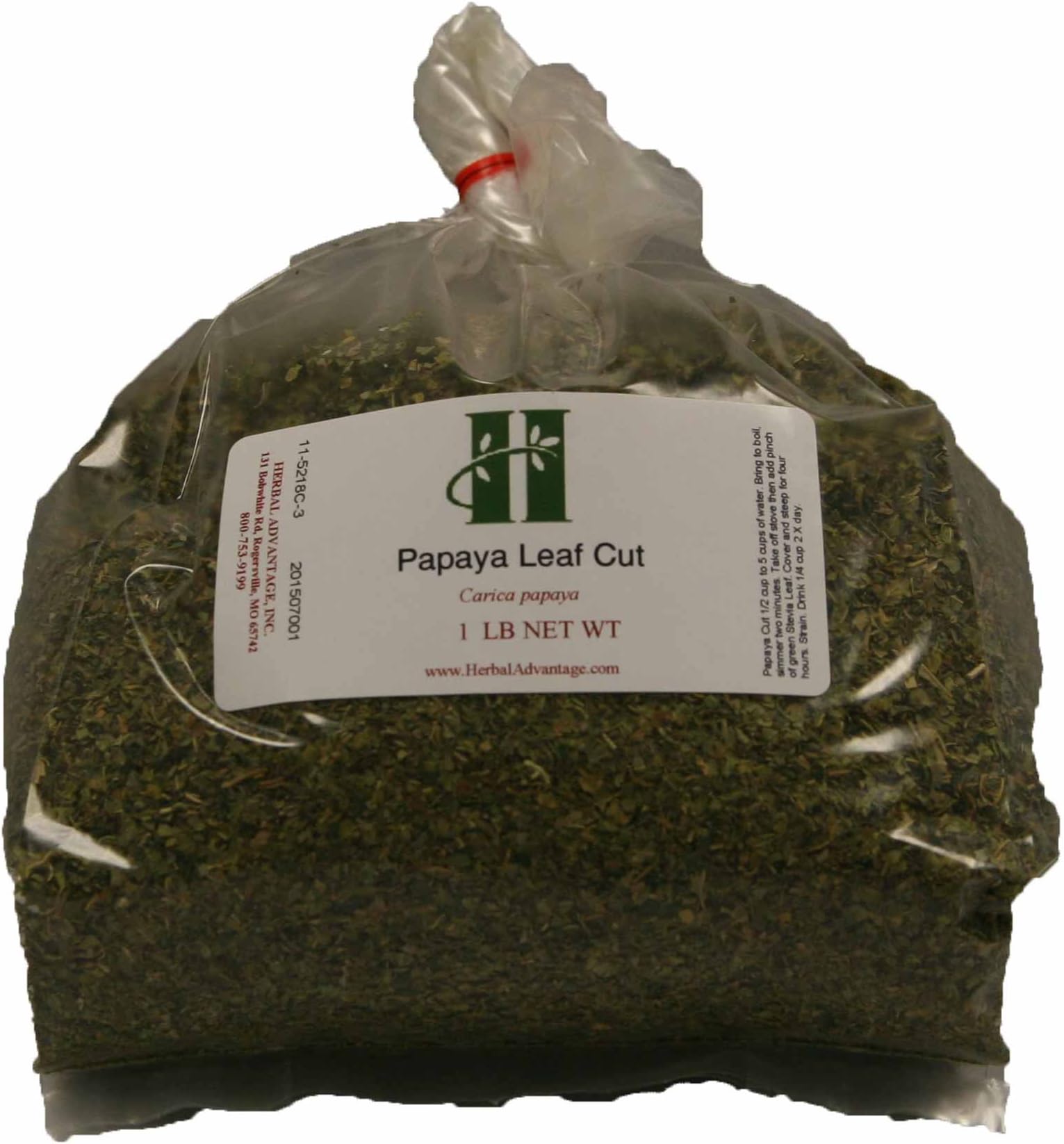 Papaya Leaf TB Cut 1 Pound