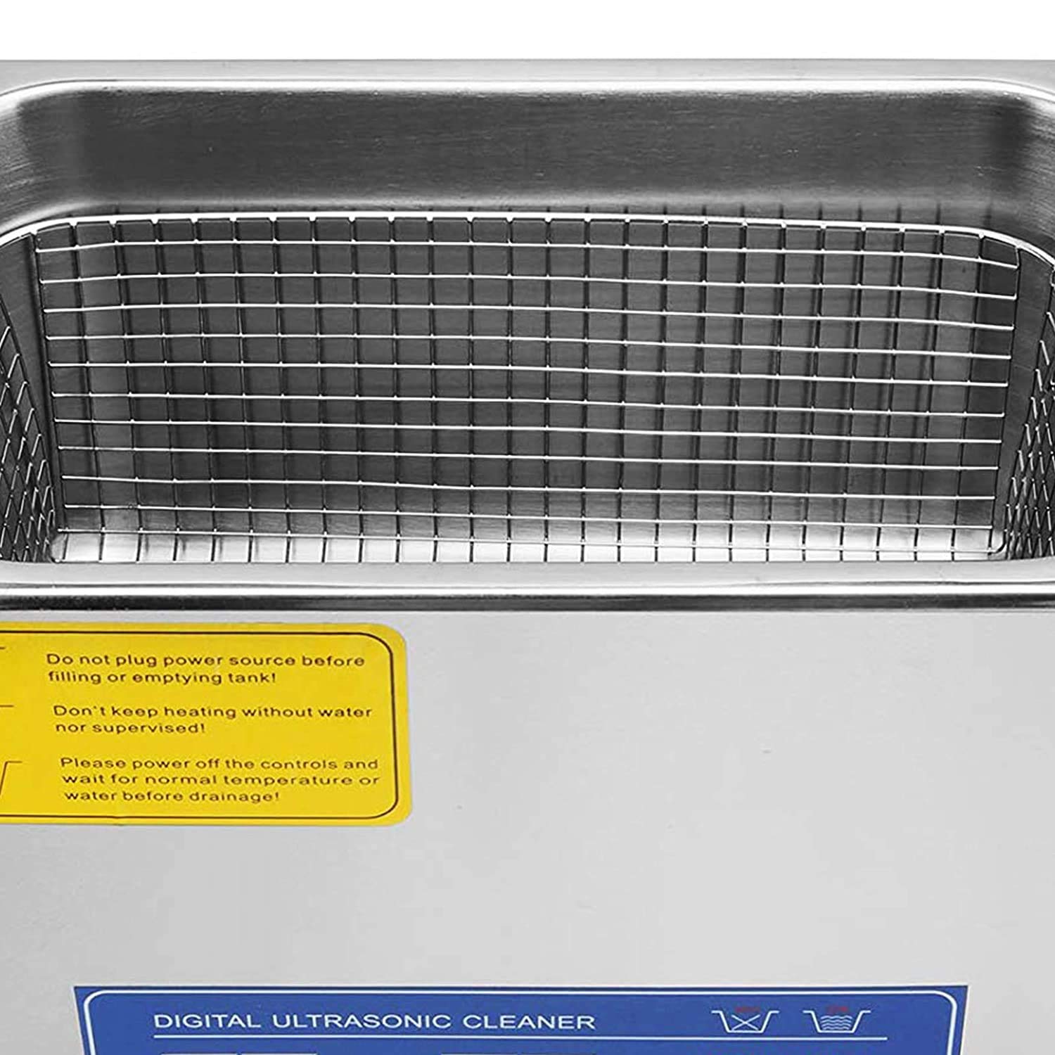 10L Pulitore ad Ultrasuoni Lavatrici Digitale con Coperchio Ultrasuoni Cleaner