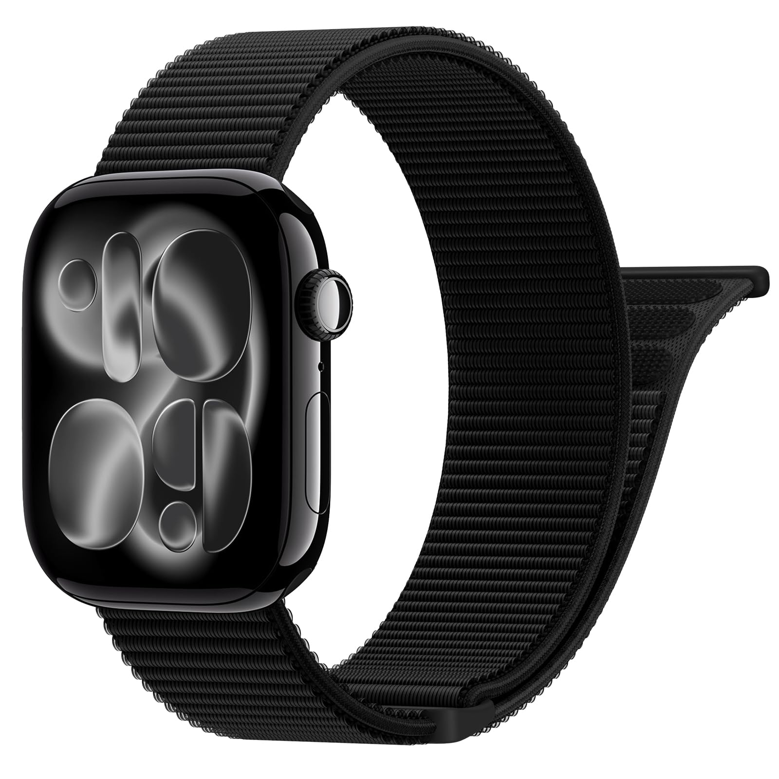 Yoohoo Nylon Armband Kompatibel mit Apple Watch Armband 40mm 41mm 42mm 38mm 46mm 44mm 45mm 49mm, Verstellbare Sport Armband für iWatch SE Ultra Ultra2 Series 10 9 8 7 6 5 4 3 2 1 Damen/Herren