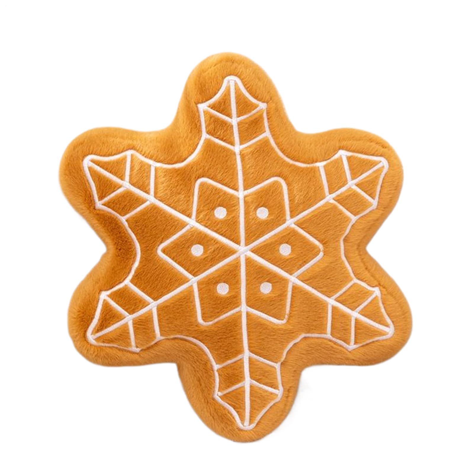 Taie d'oreiller de Noël pain d'épices et coussin décoratif doux