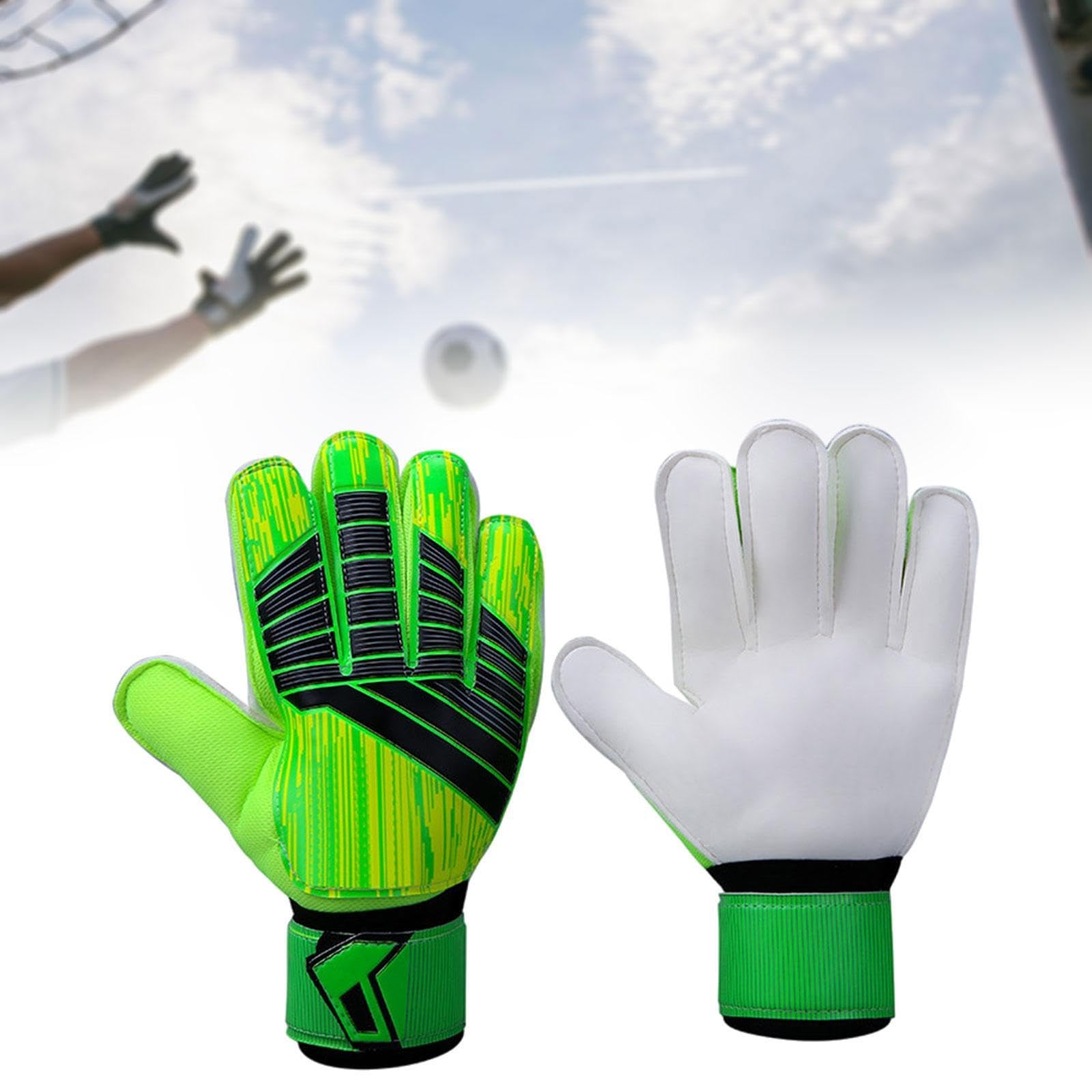 bnf® Goalkeeper Gloves Antislip Finger Protection Men Women Stylish Goalie Gloves 9cm Green Sporting Goods | Team Sports | Soccer | Clothing, Shoes & Accessories | Gloves-image-4